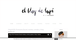 Desktop Screenshot of elblogdelupi.com