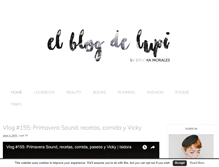 Tablet Screenshot of elblogdelupi.com